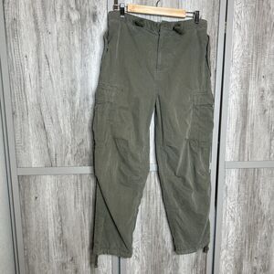 Superdry Cargo Pants Size 32 Military Combat Green Color